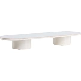 Table Basse Ovale 190 X 60 Cm Narvik