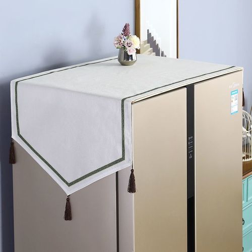 Housses de réfrigérateur nordiques modernes,cuisine domestique,polymères anti-poussière,four à micro-ondes,machine à laver,tout usage,décoration de la maison