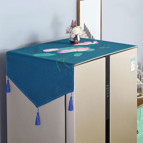 Housses de réfrigérateur nordiques modernes,cuisine domestique,polymères anti-poussière,four à micro-ondes,machine à laver,tout usage,décoration de la maison