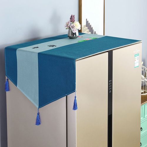 Housses de réfrigérateur nordiques modernes,cuisine domestique,polymères anti-poussière,four à micro-ondes,machine à laver,tout usage,décoration de la maison