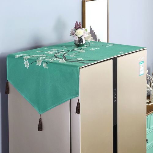 Housses de réfrigérateur nordiques modernes,cuisine domestique,polymères anti-poussière,four à micro-ondes,machine à laver,tout usage,décoration de la maison