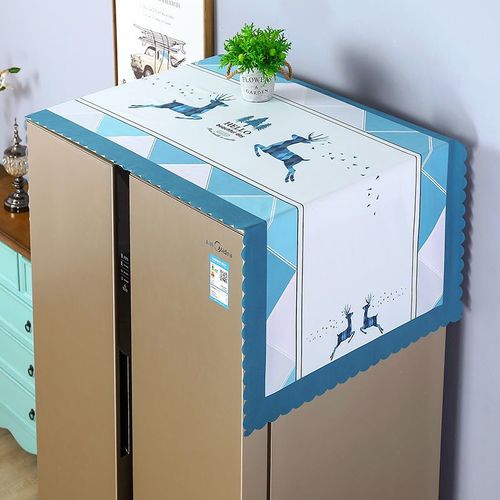 Housses de réfrigérateur nordiques modernes,cuisine domestique,polymères anti-poussière,four à micro-ondes,machine à laver,tout usage,décoration de la maison