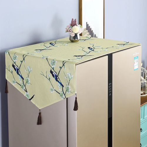 Housses de réfrigérateur nordiques modernes,cuisine domestique,polymères anti-poussière,four à micro-ondes,machine à laver,tout usage,décoration de la maison