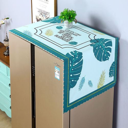 Housses de réfrigérateur nordiques modernes,cuisine domestique,polymères anti-poussière,four à micro-ondes,machine à laver,tout usage,décoration de la maison
