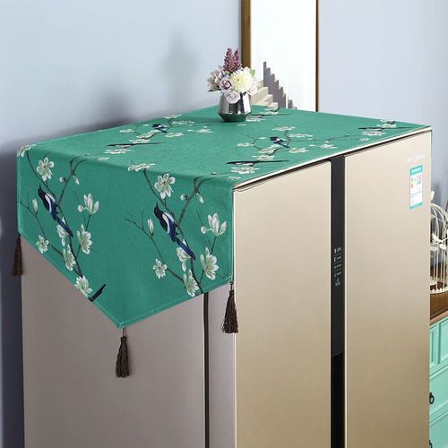 Housses de réfrigérateur nordiques modernes,cuisine domestique,polymères anti-poussière,four à micro-ondes,machine à laver,tout usage,décoration de la maison