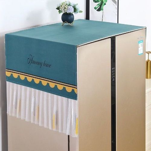 Housses de réfrigérateur nordiques modernes,cuisine domestique,polymères anti-poussière,four à micro-ondes,machine à laver,tout usage,décoration de la maison