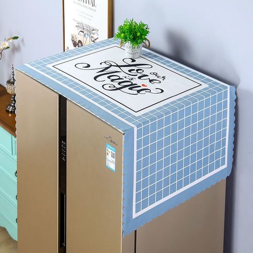 Housses de réfrigérateur nordiques modernes,cuisine domestique,polymères anti-poussière,four à micro-ondes,machine à laver,tout usage,décoration de la maison