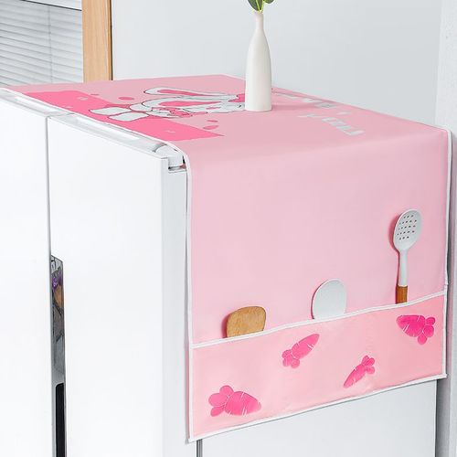 Juste de réfrigérateur multifonctionnelle,housse anti-poussière et étanche pour four à micro-ondes et machine à laver