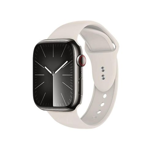 Crong Liquid - Bracelet Pour Apple Watch 38/40/41 Mm (Stone Beige)