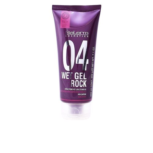 Salerm Cosmetics Wet Gel Rock Gel Coiffant Extra Fort Wet Look 200ml 
