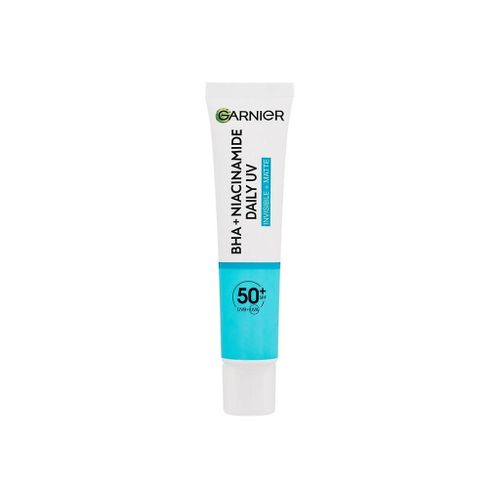 Garnier - Fluide Uv Quotidien Anti-Imperfections Spf50+ Pure Active Bha + Niacinamide - Unisexe, 40 Ml 