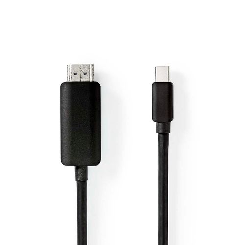 Câble Mini DisplayPort | DisplayPort 1.4 | Mini DisplayPort Mâle | ¿ Connecteur HDMI | 48 Gbit/s | Nickel