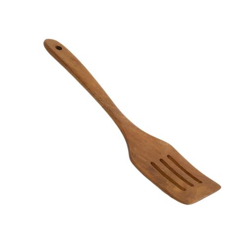 Cuillère En Bois, Cuillère En Bois Pour Cuisiner, Set De Couverts, Set De Couverts En Bois Pour La Cuisine, Teck Naturel, Spatule En Bois Pour Poêles Antiadhésives