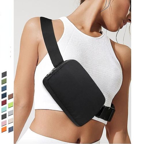 Casual Waist Bag Imperméable À L¿Eau Portable Pack Zipper Chest Bag Sports De Plein Air Crossbody Bag Casual Travel Belt Bag Running Bags