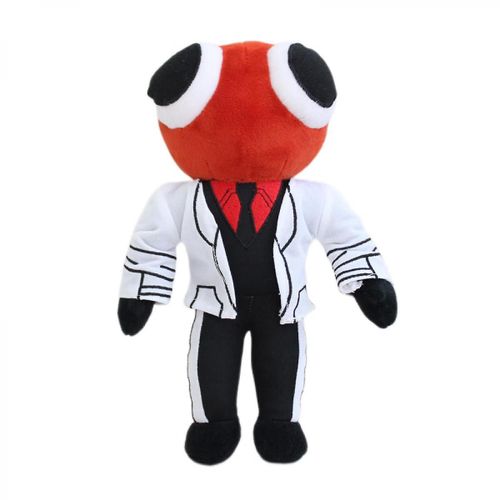 Jouets En Peluche Rainbow Friends, 9.8 » Rainbow Friends Night Peluche Animal Poupée En Peluche, Amis Arc-En-Ciel Pour Les Enfants Fans Anniversaire (Rouge)