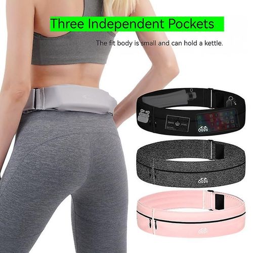 Invisible Sports Hydratation Ceinture Sac Running Téléphone Ceinture Ceinture Sac Avec Bouteille D¿Eau Titulaire Pour Hommes Femmes Cyclisme Randonnée Marche
