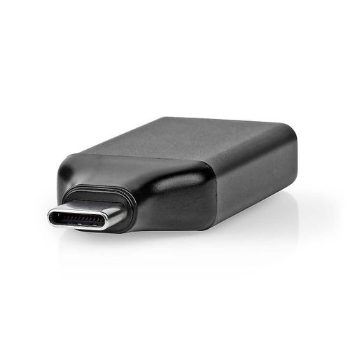 Adaptateur USB-C¿ | USB 3.2 de 1re génération | USB-C¿ mâle | ¿ Sortie HDMI | 4K@60Hz | Rond | Plaqué nickel | Gris