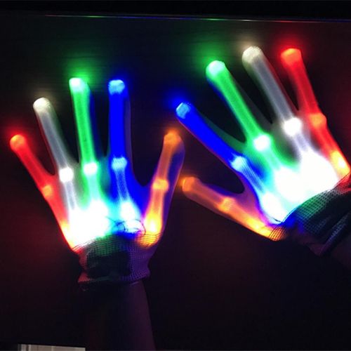 Jouets Pour Garçons Filles Enfants Led Gants Colorés
