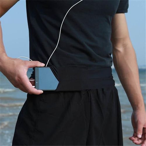 Hommes Femmes Running Waist Bag Pouch Mobile Téléphone Caché Sac Jogging Ceinture Cyclisme Belly Pack Waistbag Wallet Gym Sport Accessoires