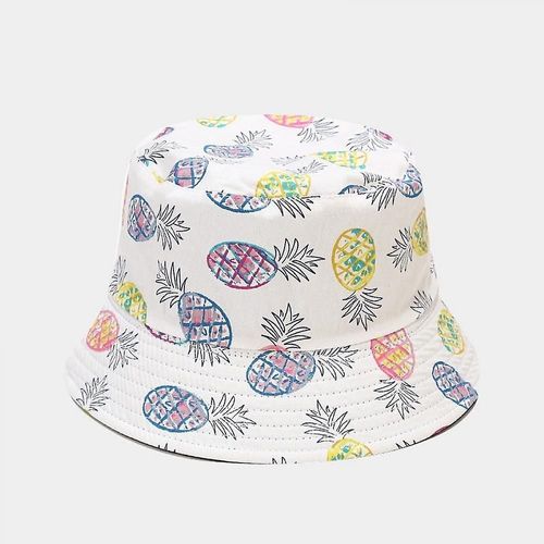 Unisexe Mignon Imprimé Bucket Hat D¿Été Voyage Pêcheur Casquette Pour Femmes Hommes Adolescents