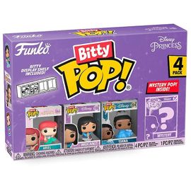 Blister 4 Figurines Bitty Pop Disney Princess Ariel