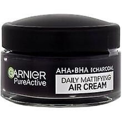 Garnier - Crème Mate Mate Quotidienne Au Charbon Aha + Bha Pure Active - Zmat¿Ující Denní Ple¿Ový Krém
