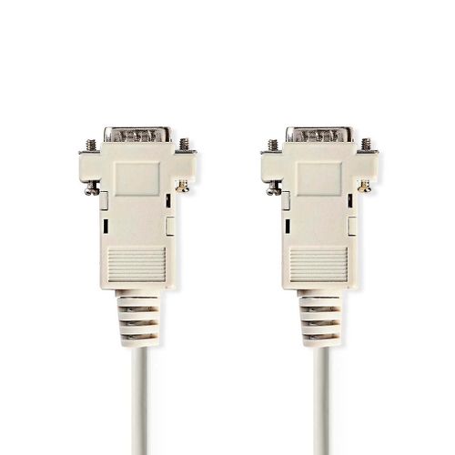 Câble VGA | VGA Mâle | VGA Mâle | Plaqué nickel | Résolution maximale : 1024x768 | 2,00 m | Rond | INC
