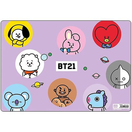 LINE FRIENDS BT21 - Papier peint de bureau (49,5x34,5 cm)