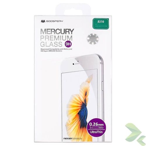 Mercury Premium Glass - Protecteur d¿écran en verre trempé 9H pour Samsung Galaxy A3 (2016)