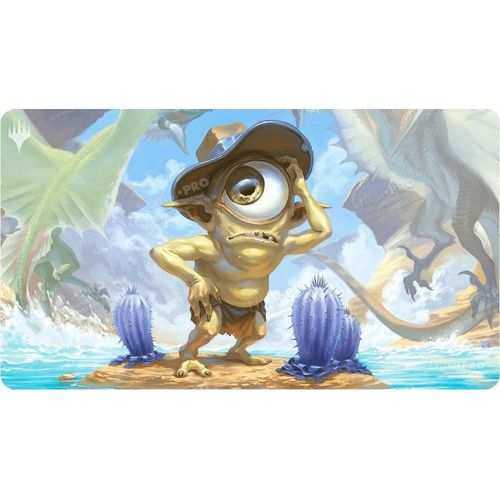 Ultra Pro - Magic - The Gathering - Outlaws Of Thunder Junction - Tapis De Jeu Fblthp, Perdu Dans La Nature (60 X 34 Cm)