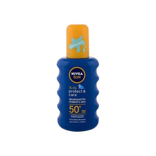 Nivea - Sun Kids Protect & Care Sun Spray Spf50+ - Pour Les Enfants, 200 Ml 