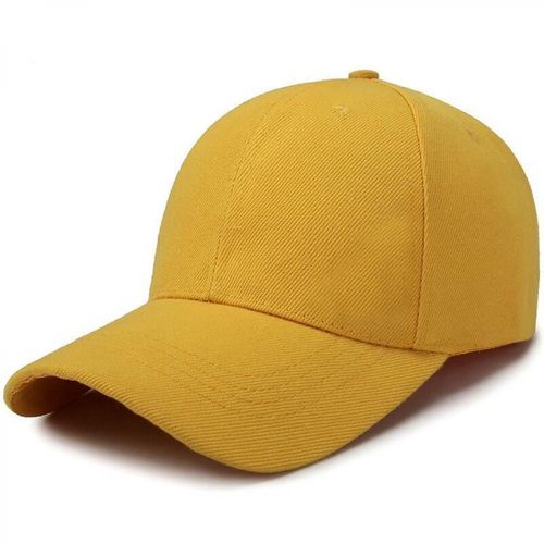 Jusch Top Level Casquette De Baseball Homme Femme - Casquette Classique Ajustable Jaune