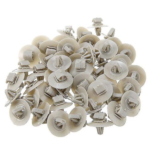 100pcs Clips Compatible Avec Kangoo Trafic Primastar Opel Vivaro Moulure Latérale Porte De Protection Inférieure