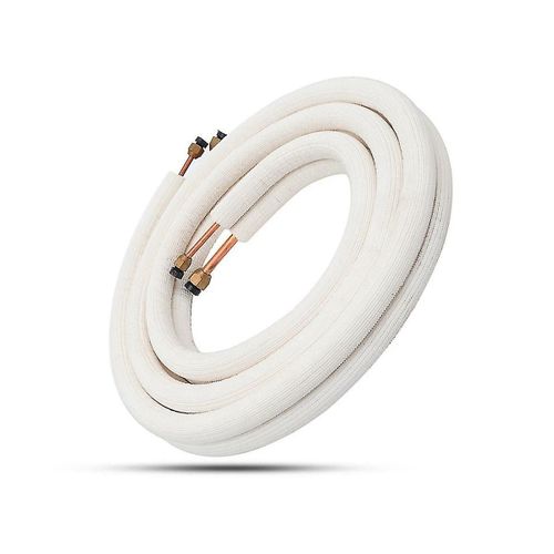 3meter Air Conditioner Pair Coil Tube 1/4in 3/8in Isolé Cuivre Wire Set Air Conditioner Parties R
