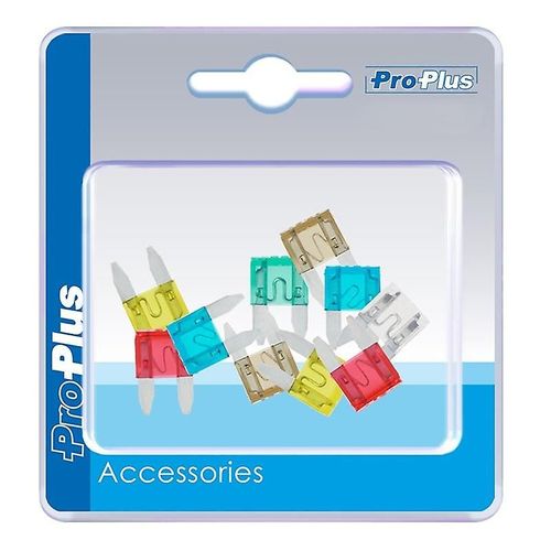 Fusibles de lame mini assortis 10 pièces sous blister