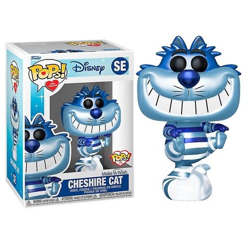 POP-figur Disney faire un v?u Cheshire chat métallisé