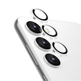 Bague d¿objectif Crong - Verre trempé pour objectif d¿appareil photo Samsung Galaxy S24 (transparent)