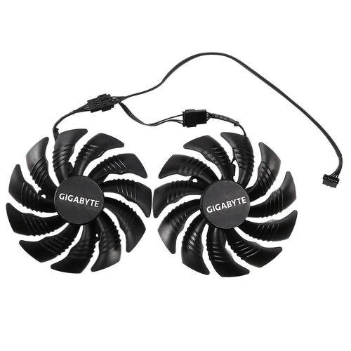 88mm Carte graphique vidéo Ventilateur Refroidisseur T129215su Pld09210s12hh Compatible avec Geforce Gtx 1050 1060 10