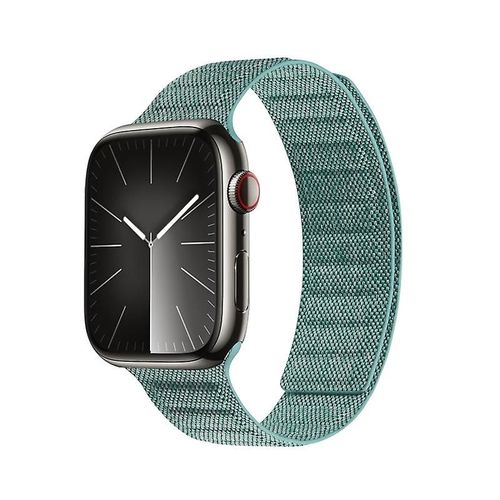 Crong Melange - Bracelet Magnétique Pour Apple Watch 38/40/41 Mm (Turquoise Melange