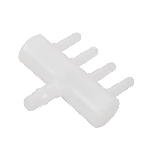 Plastique 4 Way Aquarium Tube D¿Oxygène Raccord Splitter Manifold Tap Valve