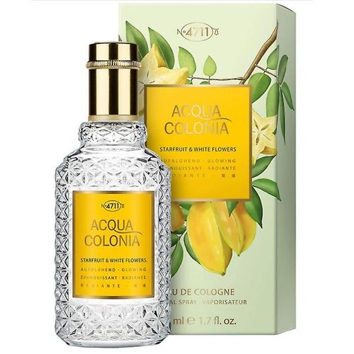 4711 Acqua Colonia Carambole Et Fleurs Blanches Eau De Cologne En Vaporisateur 50 Ml 