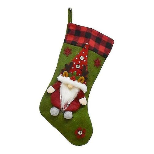 Poupée Sans Visage Noël Bas Charme Décoration De Noël Cadeau Poupée Sans Visage Bas De Noël Ch