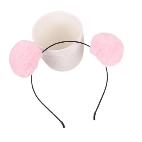 Jusch Bandeau Oreilles D¿Ours Boule Douce Bandeau Chapeaux Halloween Costume Filles Dames, À La Mode Et Mignon Apparence, Wz-1589r