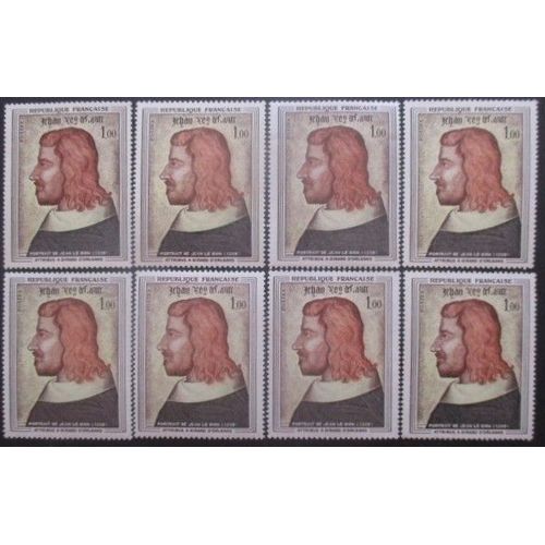 France N°1413 X 8 Neuf **