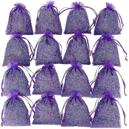 100% Naturel Parfumé Lavande Sacs Remplis Insectes Et Mites Répulsif 16pcs