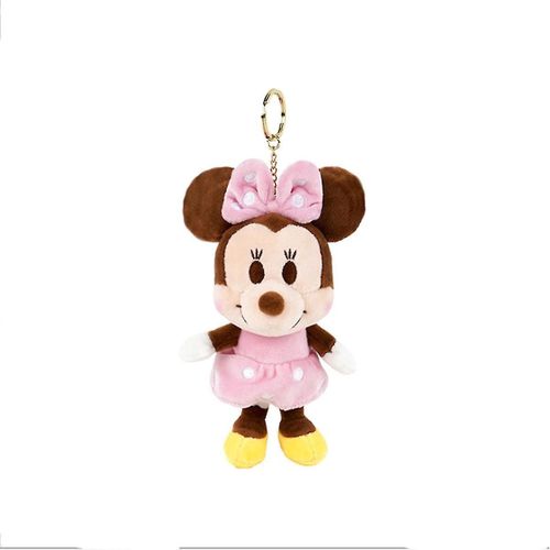 Rose Minnie Peluche Porte-Clés Poupée Jouet Porte-Clés Porte-Clés Sac Pendentif Porte-Clés