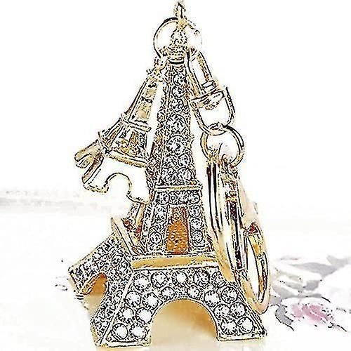 Strass Tour Eiffel En Forme De Porte-Clés Cristal Tour Eiffel Porte-Clés Mignon