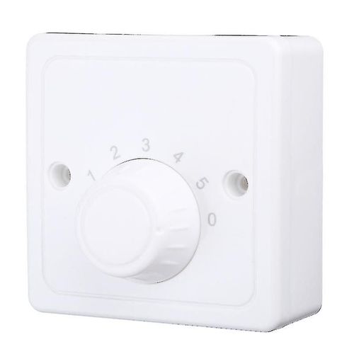 Régulateur de vitesse de contrôle mural à vitesse variable pour ventilateur de plafond, contrôle du bouton de cadran