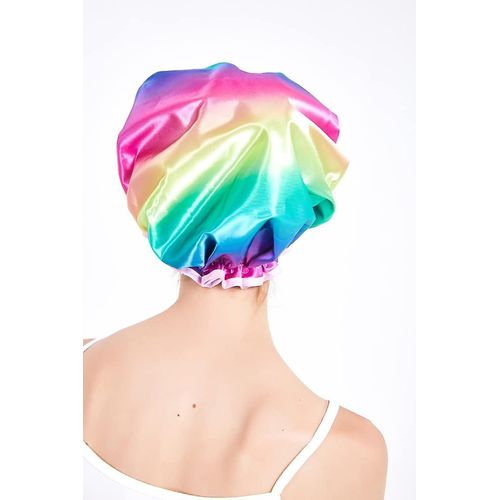 Nouveaux Enfants Et Adolescents # 39; Bonnets De Douche Unisexes Divers Modèles (Enfants Et Adolescents Casquette De Douche Arc-En-Ciel Unisexe) 