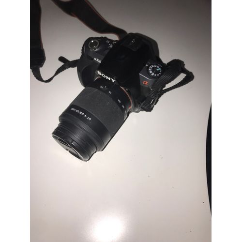 Sony A330 10.2 Mpix + Objectif F3.5-F5.6/18-70mm - Noir